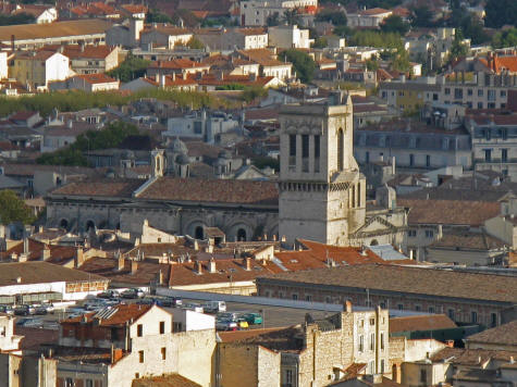 Cathedrale Notre Dame et St-Castor in Nimes France