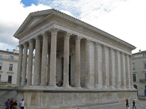 Maison Caree in Nimes France
