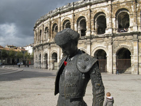 Statue of Mimeno, the Bull Fighter