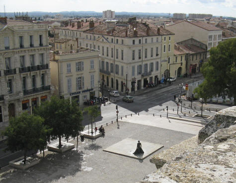 The Fine Arts Museum in Nimes France