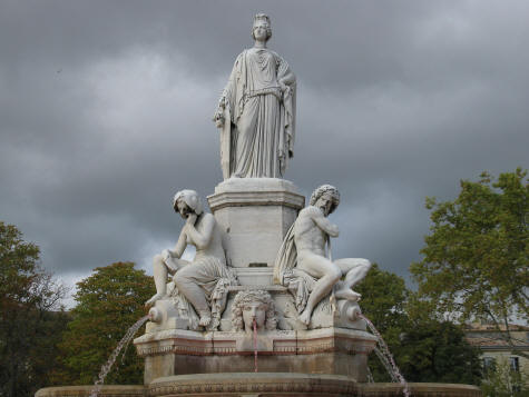 Statue in Nimes France